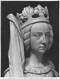 Nantes, Kathedrale St. Peter und St. Paul, Grab von Franz II., Herzog der  Bretagne und Marguerite von Foix, Kopf der Gerechtigkeit, 1502-07