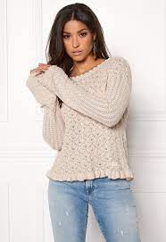 Shop odd molly clothes online from the official odd molly online shop. Odd Molly Holy Molly Sweater Light Porcelain Bubbleroom