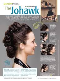 How to create a ballroom dance hairstyle. The Johawk Sept 2010 Dance Hairstyles Dance Competition Hair Competition Hair