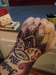 Hand Tattoo For Female Lace Mandala Hand Tattoos For Women Tattoos For Women Mandala Hand Tattoos
