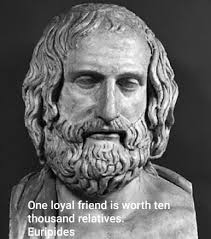 One loyal friend is worth a thousand relatives . 💯
