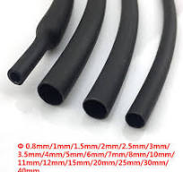 Black Silicone Rubber Heat Shrink Tubing Φ0.8mm~Φ40mm Cable Sleeve Sheath  200℃ | eBay