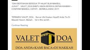Situasi ini adalah elegi tak terlupakan bagi umat islam di seluruh dunia, menjadi saksi penutupan tempat yang paling dirindukan, yakni ka'bah di kota suci. Valet Doa Di Makkah Cemar Kesucian Islam Jakim