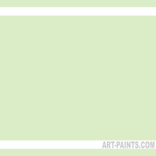 Light Green Artist Acrylic Paints