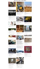 Open potential photos for your gallery in new tabs or browser windows to keep track them easily. Angular Image Gallery With Bootstrap Dzone Web Dev