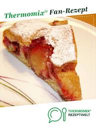 Obstkuchen Mit Pflaumen Zwetschgen Ohne Fett Rezept Rezepte Thermomix Rezepte Obstkuchen
