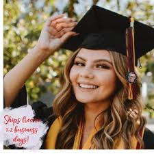 Graduation Tassel Charm With Angel Wings Graduation Tassel Memorial With  Angel Wings Graduation Tassel Memorial Graduation Memorial Tassel