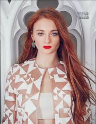 Hot Pics Sophie Turner Sansa From Game Of Thrones Cinebuzz Atrizes Cabelo Ruivo Jean Grey