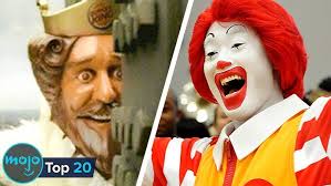 Top 10 Fast Food Mascots