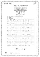 Kostenlose arbeitsblätter zur rechenregel punkt vor strich in der 3. Punkt Vor Strich Rechnung Ubungsheft Unterrichtsmaterial Im Fach Mathematik