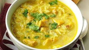 Condensed cream of chicken soup is gussied up with some cream, diced cooked chicken, and curry powder. Curried Chicken Soup Recipe Indian Recipes In English