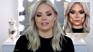 To begin to contour your round face, you'll want to grab a concealer in a color that's one to two shades lighter than your skin tone. How To Contour Round Face Video Dailymotion