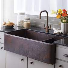 Farm sinks for kitchens , apron sinks , farmhouse sinks. Native Trails 40 L X 22 W Double Basin Farmhouse Apron Kitchen Sink Wayfair
