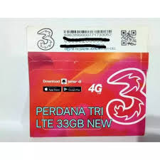 Cara daftar paket internet 3 tri. Perdana Kartu Data Tri 3 Three Internet 4g Kuota 33gb 24 Jam Nasional Lazada Indonesia
