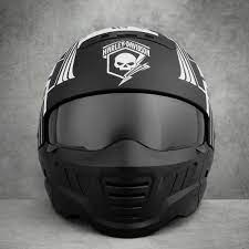 Fusionmagazine Org Harley Davidson Skull Lightning 2 In 1 X04 Modular Helmet 98297 19ex Automotive Helmets Headwear