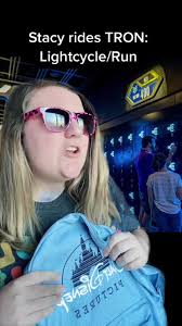 Stacy Rides TRON: Lightcycle/Run