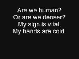 Are We Human Or Are We Dancers The Killers The Killers Human Lyrics Human Lyrics Lyrics Me Me Me Song