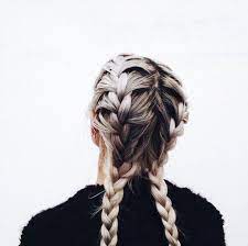 Two Braids Tumblr Google Search Hair Styles Hair Inspiration Hair Looks