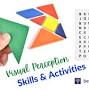 Visual perception activities for kindergarten from developlearngrow.com