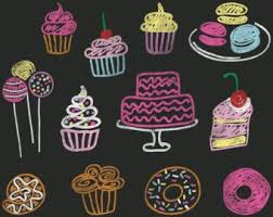 Macaron Clip Art Google Search Chalkboard Art Chalk Drawings Chalkboard Drawings