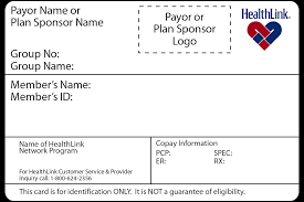 From plan type to how much you owe, there are a lot of details packed into this tiny piece you may not think about your health insurance id card very often. Id Card Requirements Healthlink