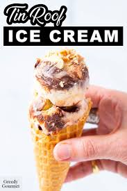 Tin Roof Ice Cream Try This Multli Flavoured Tin Roof Ice Cream Recipe Now Recipe In 2020 Cream Recipes Easy Ice Cream Recipe Vegetarian Desserts