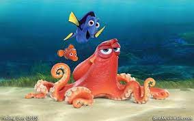 Hank Hanging Out With Dory And Nemo In This Hd Wallpaper From Findingdory Finding Dory Dory Nemo Disney Finding Nemo
