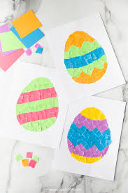 Square grid 6x6 inch a4. Torn Paper Easter Eggs The Best Ideas For Kids