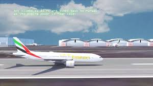 Crash Landing Of Emirates Ek521 In Dubai Emirates Dubai Aviation