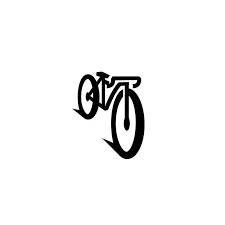 Minimal Perspective Bike Logo Bike Logos Design Cycle Logo Bike Logo