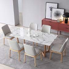 But now dining tables or full dining sets are becoming more diverse and faux marble is among the most popular choices right now. U Best Wooden Base Modern Design Sales Faux Marble Dining Table Home Luxury Interior Architecture Design Dining Table Set Dining Tables Aliexpress