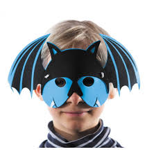 Les masque chauve souris halloween sont très populaires aux north america, en southern europet en domestic market. Masque Eva Chauve Souris Halloween Enfant