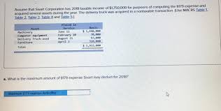 Solved Assume That Sivart Corporation Has 2018 Taxable In Chegg Com