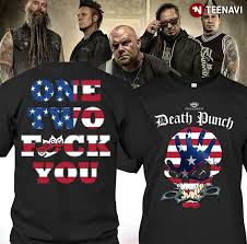 One Two Fuck You Five Finger Death Punch T Shirt Teenavi
