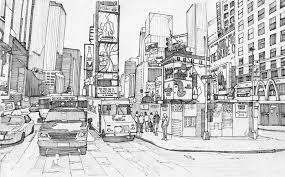 Coloring pages is an interesting activity which enhance competency of selecting paints and the art of painting. Coloring Pages For Adults New York City Printable Free To Download Jpg Pdf