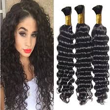 There are lots of color techniques (such as ombre and balayage), so why limiting yourself to a classic black color? Braiding Hair Bulk Deep Wave Bulk Hair For Micro Braids On Full Head Same Length 3 Bundles Free Dhl Freetress Deep Twist Bulk Hair Freetress Water Wave Bulk Hair From Huihaohair 17 59