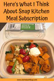 Here S What I Think About Snap Kitchen Meal Subscription Meals Healthy Recipes Healthy