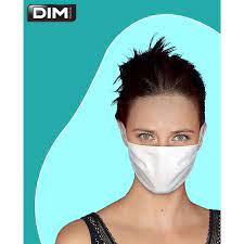 1 masque lavable enfant couleurs : Lot De 5 Masques Coton Lavables Et Reutilisables Blanc Dim La Redoute