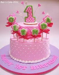 Happy Birthday Cake Images For Girls 1st Birthday Cake 1st Birthday Cakes Happy Birthday Cake Images Birthday Cake Kids