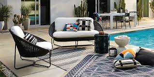 Patio furniture clearance also pitches over the time limitation because there is a wide array of items in stock. Outdoor Furniture Collections Dining And Lounge Crate And Barrel