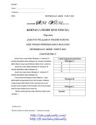 Cara menjawab soalan esei sejarah stpm penggal 1, cara menjawab soalan esei sejarah spm, cara menjawab soalan esei sains, cara menjawab soal. Soalan Stpm Seni Visual Penggal 1 By Zaki Flipsnack
