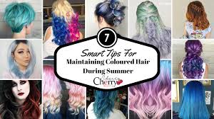 If your colored hair struggles with brittle ends and dryness, one of the best ways to combat this is to so, our colored haired friends, we hope you enjoyed this guide and take our tips into consideration. 7 Smart Tips For Maintaining Coloured Hair During Summer Cherrycherrybeauty