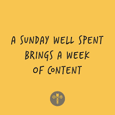 A Sunday Well Spent Brings A Week Of Content Happy Sunday Everyone A Sunday Well Spent Brings A Week Of Content Time To Recharge For Another Bus In 2020 Happy Sunday Everyone Sunday Quotes Quotes To Live By
