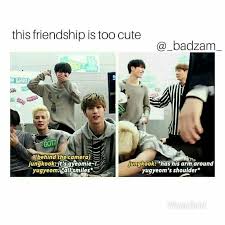 Yugkook Is Here Y All Got7 Funny Funny Kpop Memes Got7 Meme