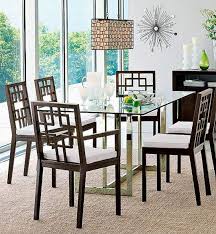 Mix And Match Dining Room Chairs Glass Top Dining Table Dining Room Design Glass Round Dining Table