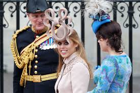 Princesses eugenie and beatrice made quite the splash at william and kate's wedding with their choice of headwear. Princesses Eugenie And Beatrice S Royal Wedding Hats A Look Back At Princess Eugenie And Princess Beatrice At Will Kate S Wedding