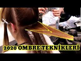 2020 Ombre Teknigi Fon Makinesi Ile Krepe Taragi Kullanmadan Krepe Yaparak Ombre Nasil Yapilir Youtube Ombre Balyaj Sac Yeni Sac