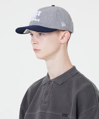 LMC X NEW ERA GOTHIC 9FIFTY RETRO CROWN WOOL CAP gray