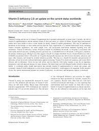Vitamin d supplements can come as a pill, liquid, sublingual spray, or (yes) chewable gummy worm. Pdf Vitamin D Deficiency 2 0 An Update On The Current Status Worldwide
