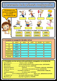 El Presente De Indicativo Interactive And Downloadable Worksheet You Can Do The Exercises Online Spanish Language Learning Learning Spanish Espanol To English